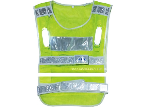 充电式发光马甲