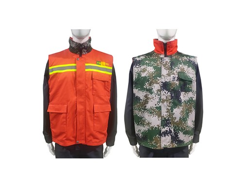 双面穿阻燃马甲